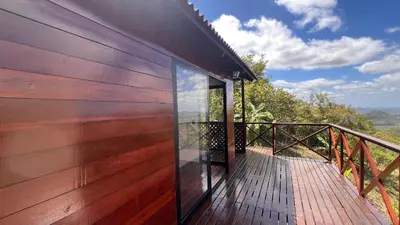 Uma varanda ou terraço em Recanto dos Ps