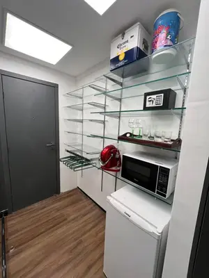 A cozinha ou kitchenette de Suite com vista incrivel Porto Jangada