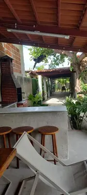Uma varanda ou terraço em Porto do descanso