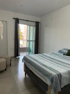 Uma cama ou camas num quarto em Frida's Corner