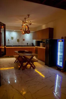 A cozinha ou kitchenette de SP Hospedagem Canoa Quebrada