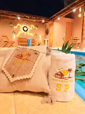 A piscina em ou perto de SP Hospedagem Canoa Quebrada