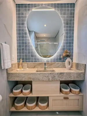 Uma casa de banho em Vibes Beach House