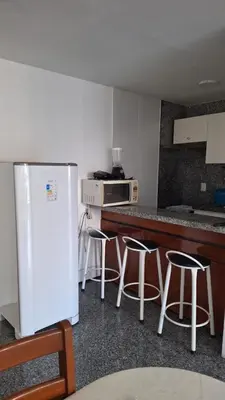 A cozinha ou kitchenette de Flat atlantico 1404