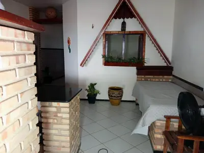 Uma casa de banho em Chales lua mar e sol