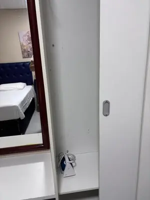 Uma casa de banho em Flat Meireles luzon 303