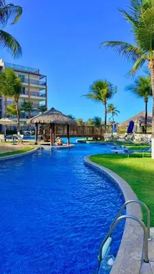 A piscina em ou perto de Apartament Jacuzzi em Beach Living Resort Next to Beach Park