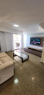 Uma televisão e/ou sistema de entretenimento em Ocean Scala by DS Imóveis