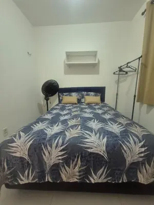 Uma cama ou camas num quarto em Casa Completa, Paraíso em Aquiraz