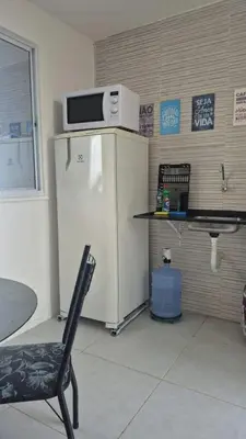 A cozinha ou kitchenette de Casa Completa, Paraíso em Aquiraz