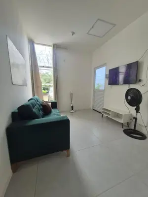 Uma televisão e/ou sistema de entretenimento em Casa Completa, Paraíso em Aquiraz