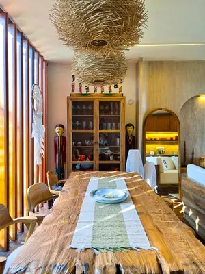 Uma cama ou camas num quarto em Casa Saya Buthu Ini