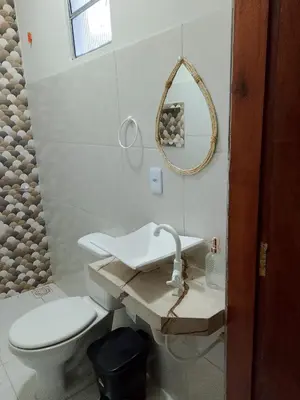 Uma casa de banho em Pousada Mad Horse