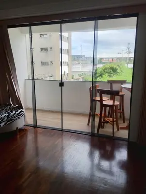 Uma varanda ou terraço em Apartamento 3 quartos avenida do futuro