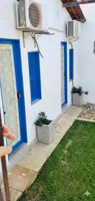 O edifício onde a casa de hóspedes está situado