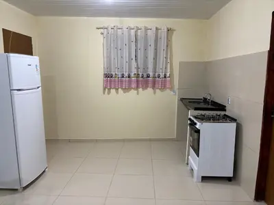 A cozinha ou kitchenette de Pousada Brisa do mar
