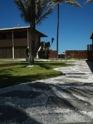 O edifício onde a casa de hóspedes está situado
