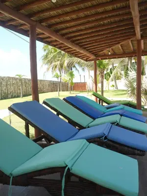 A planta de Beach front One Bedroom with Pool and Garden Views