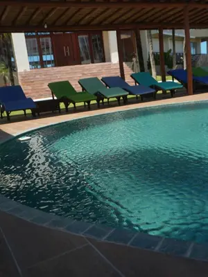 A piscina em ou perto de Beachfront Studio with Pool Caponga