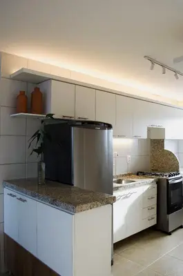 A cozinha ou kitchenette de Ap Futurinho