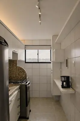 A cozinha ou kitchenette de Ap Futurinho