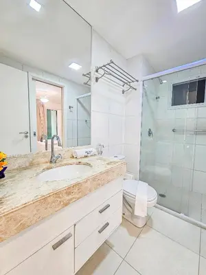 Uma casa de banho em Golf Ville Resort, Porto das Dunas, Aquiraz