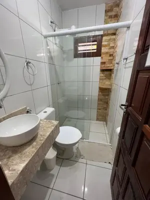 Uma casa de banho em Pousada Dunas Beach