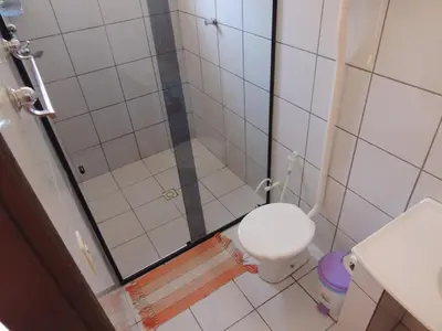 Uma casa de banho em Nossa Casa em Jeri