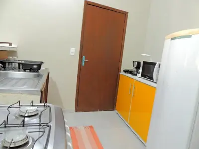 A cozinha ou kitchenette de Nossa Casa em Jeri