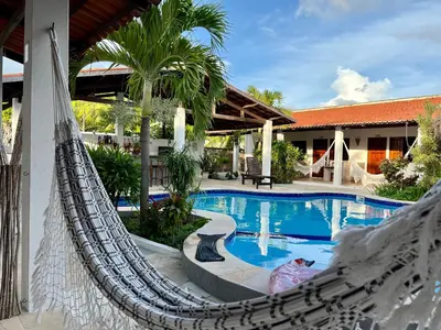 A piscina em ou perto de Pousada Califórnia Tia Lia