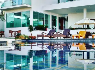 A piscina em ou perto de Pousada Mar Aberto