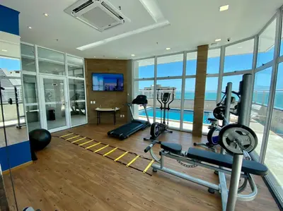 O centro de fitness e/ou as comodidades de fitness de Hotel Diogo