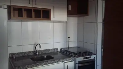 A cozinha ou kitchenette de Flat Studio Iracema apto 602