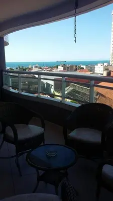 Uma varanda ou terraço em Flat Studio Iracema apto 602