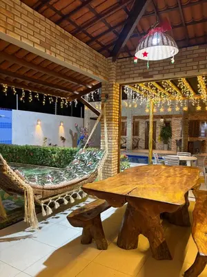 A piscina em ou perto de Chalés 4 Estações