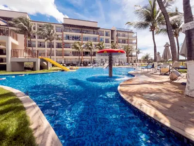 A piscina em ou perto de Apartamento Beach Living