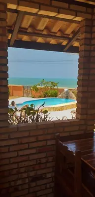 Paisagem natural perto da casa de hóspedes