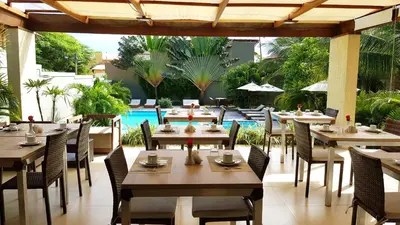 A piscina em ou perto de Ravenala Hotel Boutique