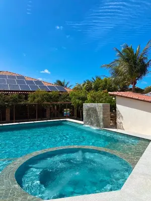 A piscina em ou perto de Chacara do Alemao