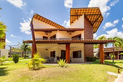 O edifício onde a casa de hóspedes está situado
