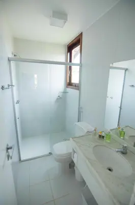 Uma casa de banho em Eco Village Cumbuco