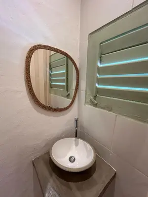 Uma casa de banho em Cabaré Du Vento