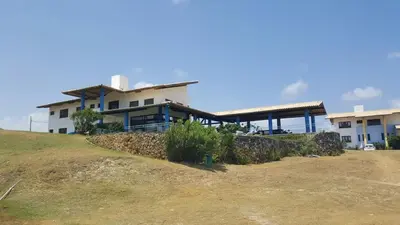 O edifício onde a casa de férias está situado