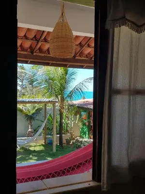 Uma varanda ou terraço em Vila Beija-flor