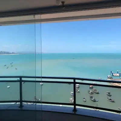 Flat Vista Completa Beira Mar