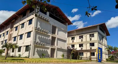 O edifício onde a estalagem está situado