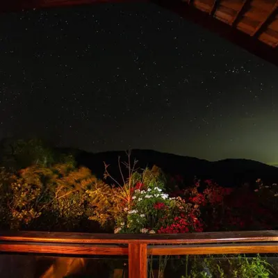 Paisagem natural perto da casa de férias