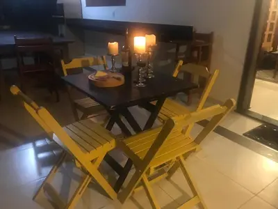 Uma área de estar em Chalet Schönenberg
