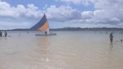 Paisagem natural perto da casa de férias