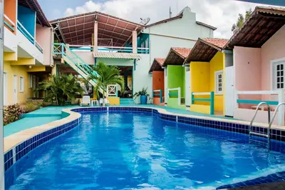 A piscina em ou perto de Pousada Angelica
